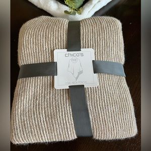 Chico’s Cowl Neck Poncho